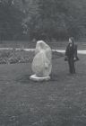 "Fossilisation des tendresses immémoriales", 1982 - Taille directe, petit granit - Annie Palisot