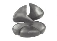 "Dénoué", 1985 - Terre à grès - Annie Palisot.