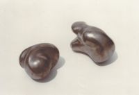 "Raconte-moi", 1975 - Terre cuite, h13 x 16 x 9cm - Annie Palisot
